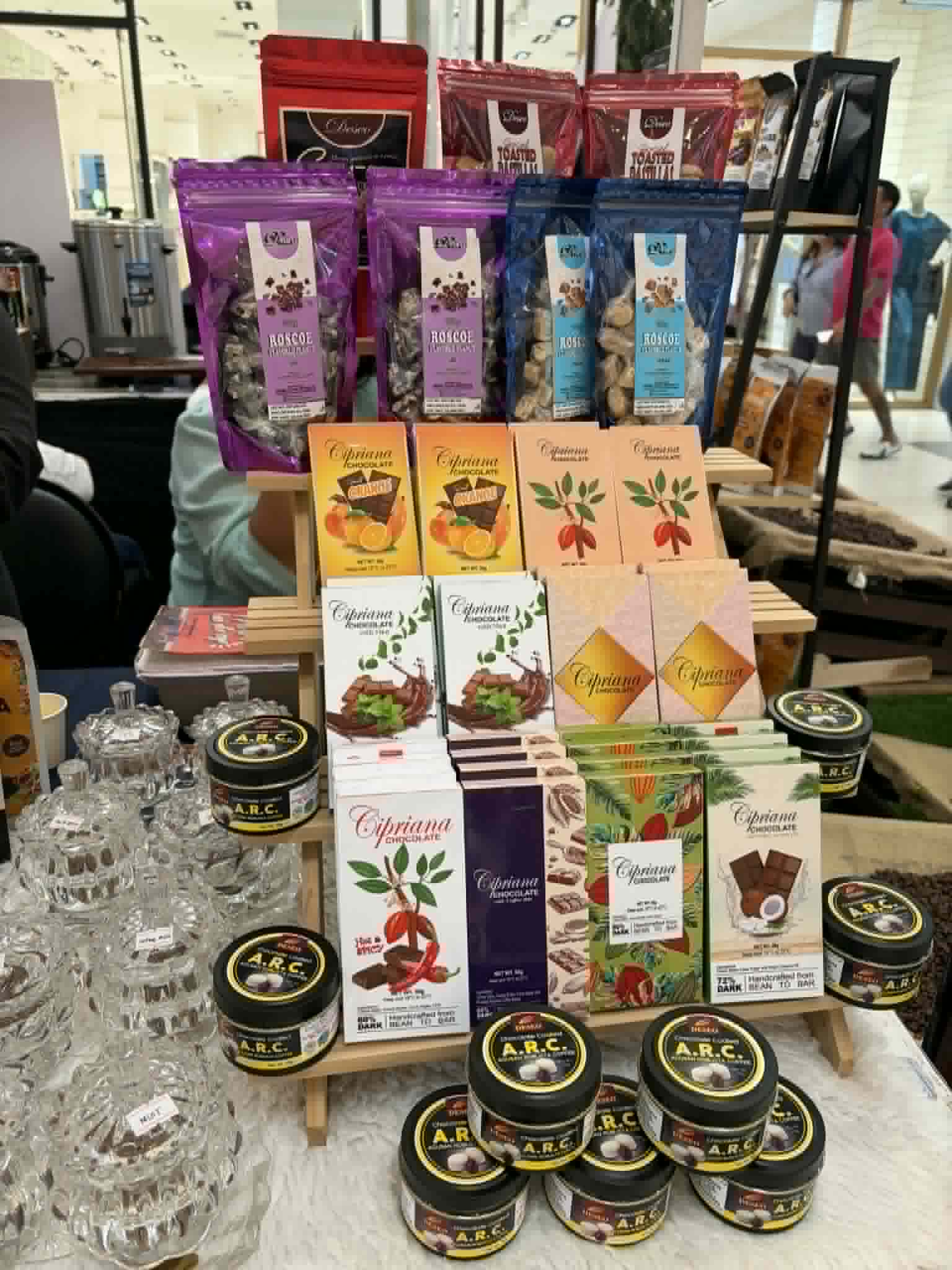 Simbalan beans and packs